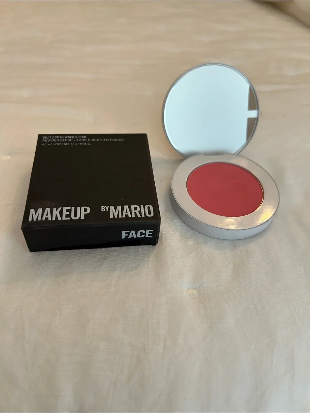Makeup By Mario Powder Blush - poppy pink